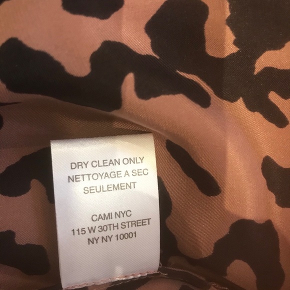 Cami NYC Silk Lace Trimmed Leopard Camisole Tank - Picture 8 of 9